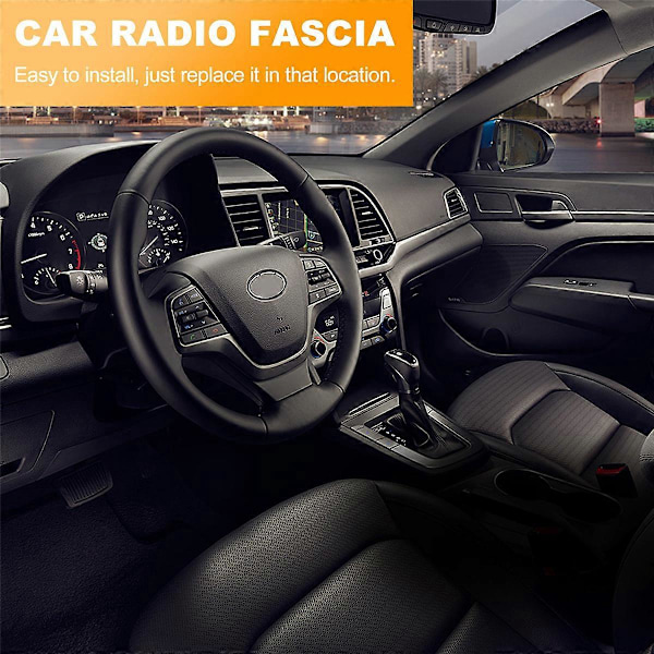 9 Tommer Bilradio Facader Instrumentbræt Ramme Installation GPS til