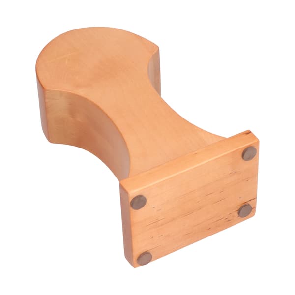 Hovedtelefonstativ Bøg Unik Form Skridsikker Stabil Headset Bøjle Display Holder Rack