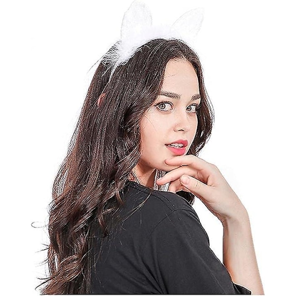 Sød Katteøre Pandebånd til Kvinder og Piger - Halloween Cosplay Pandebånd