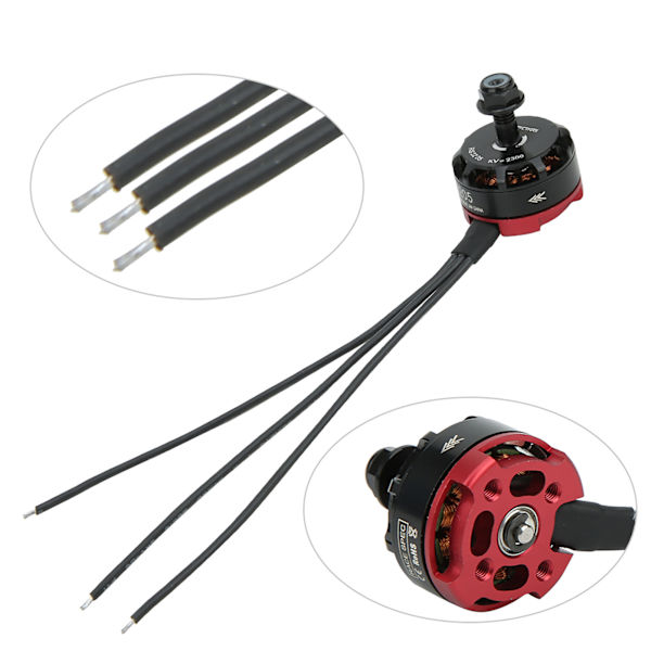 RS2205 2300KV 2205 CW/CCW Børsteløs Motor Del til FPV Racing QuadcopterCCW