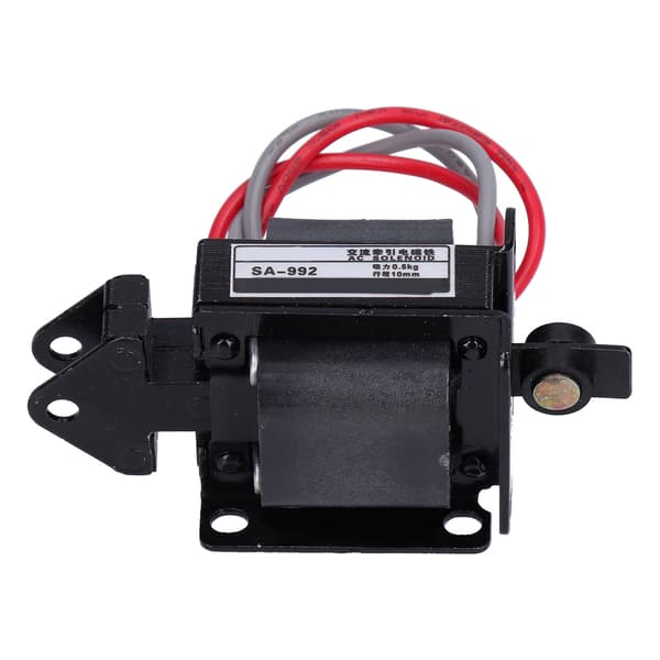 BERM Push Pull Elektromagnet Traction Solenoid 0.5KG Sugekraft 10mm Slaglængde SA‑992 AC220V