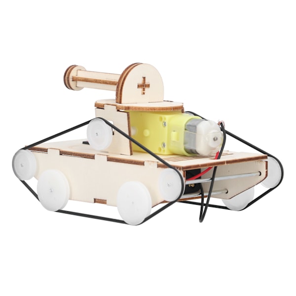 DIY Saml Elektrisk Tank Model Børn Videnskab Eksperiment Kits Læringslegetøj