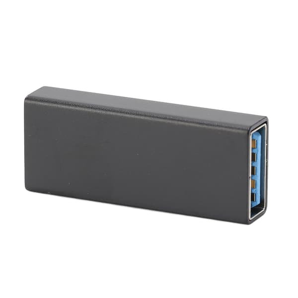 USB C till USB3.0-adapter Multifunktionell Typ C till USB-kontakt för dataöverföring och laddning Svart