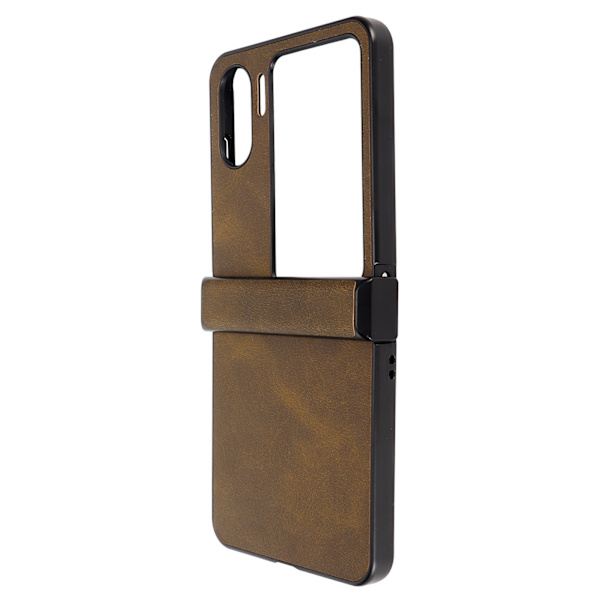Etui til Oppo Find N2 Flip i syntetisk læder, ultra tyndt, stødsikkert telefonbeskyttende cover til Oppo Find N2 Flip Camouflage Green