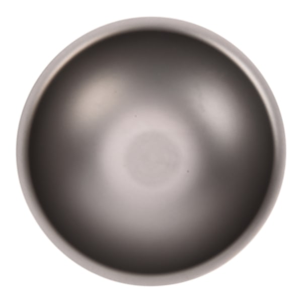 Bärbar Ti Bowl Drop High Hardness Ti Bowl för utomhuscamping Picnic Vandring Medium Storlek