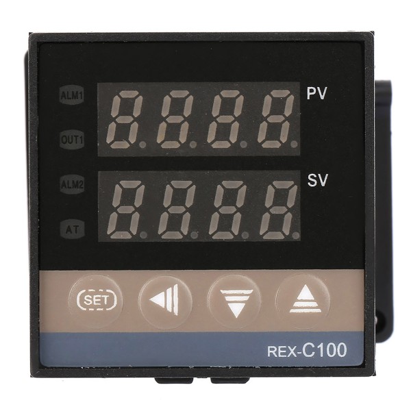 PID digital temperaturregulator relæudgang REX C100FK02-M*AN-1 stk