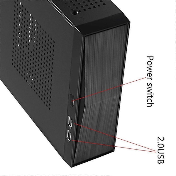 Itx Pelitietokone Kotelolle Fh05 Mini Pöytäkone Kotelolle Kotiteatteri Htpc Pieni