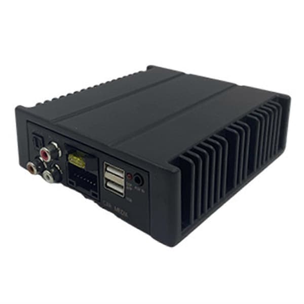 Digital lydprosessor 4x80W DSP-forsterker med ledningsnett 16Pin
