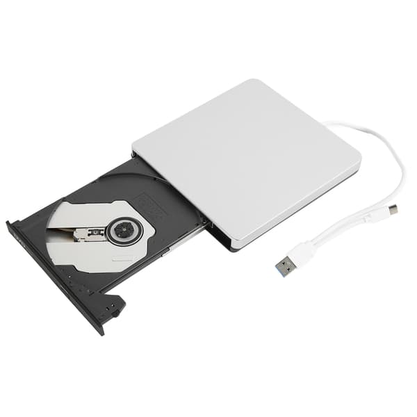 Eksternt CD DVD-drev Ultratyndt USB3.0 Type C R RW Bærbart CD DVD-brænder til bærbar stationær computer