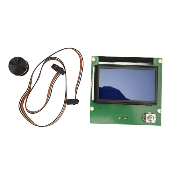 LCD-skjerm for 3D-skriver med båndkabel for Ender 3-serien DIY LCD-kontrollmodul