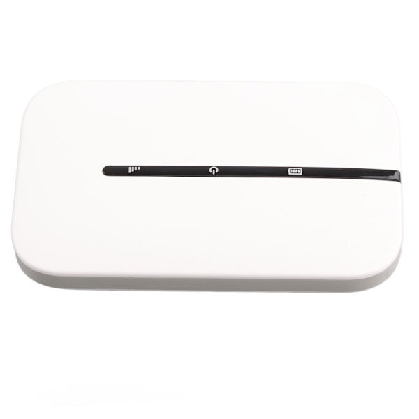 4G WiFi-router Hvid SIM-kortplads Op til 10 brugere 2,4GHz batteridrevet 4G LTE-router til telefon pc-tablet