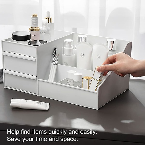 Makeup Organizer Skuffer - Hvid