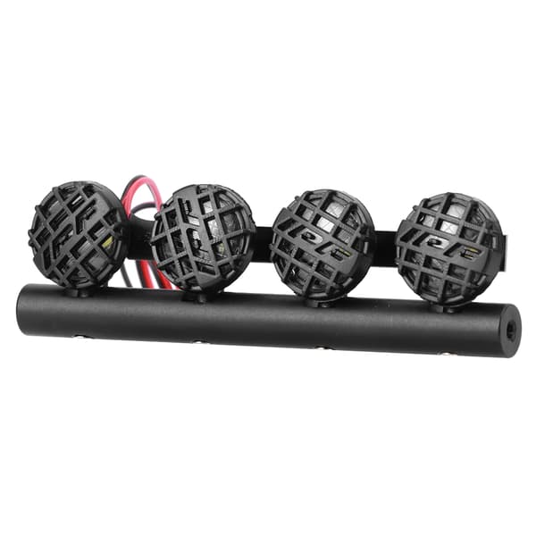 LED Taklampe DIY Bagasjeromlampe Spotlight Tilbehør Passer for TRX4 /SCX10 1/10 RC Bil Crawler4LED