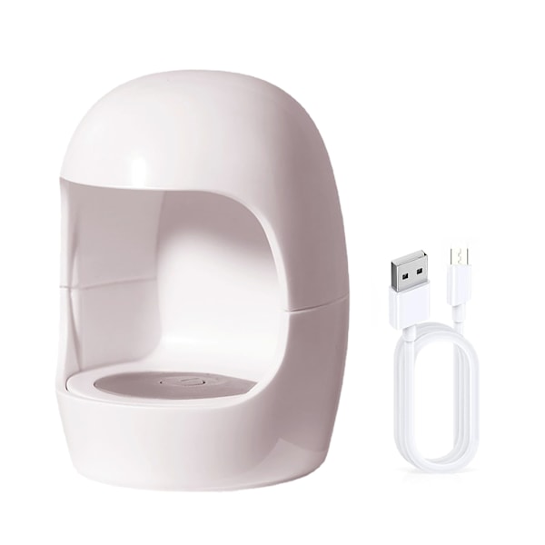 Sød æggeskalformet UV LED neglelampe til hjemmet, rejser, bærbar USB mini negle tørrer hærdende lys