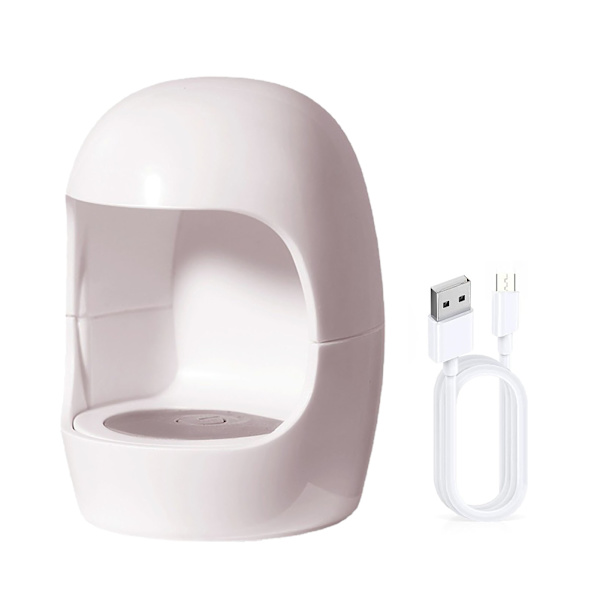 Söt äggformad UV LED-nagellampa Hemma Resor Bärbar USB Mini Nagel torktumlare Härdande ljus