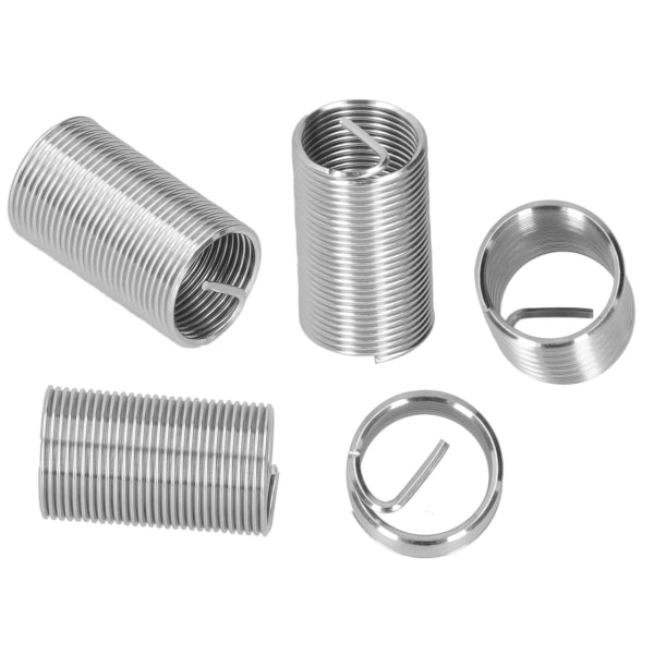 20 stk Gevindreparation M14 x 1,25 Spiral Circle Insert Reducer Møtrik Gevind Expand Socket Set3D