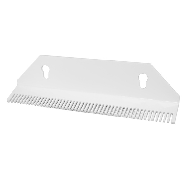 Hårtillsats hållare med sugkopp akryl peruk förvaringsställ väggmontering akryl styling rack vit