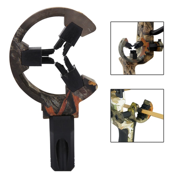 Arrow Rest Compound Bue Bueskydning Brush Capture Arrow Rest til udendørs jagttilbehør