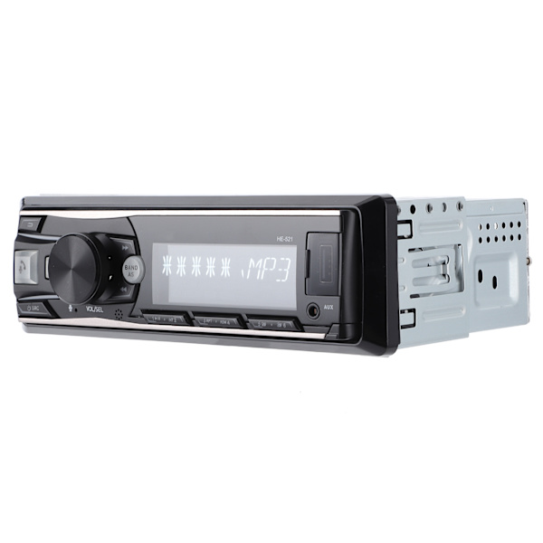 12V Auton FM-radio Bluetooth MP3-audiosoitin, tukee AUX USB -kaukosäädintä irrotettavalla paneelilla