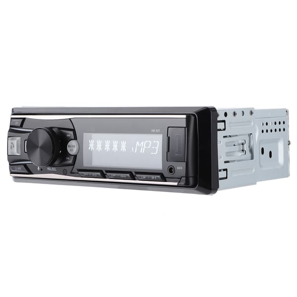 12V Bil FM-radio Bluetooth MP3-lydspiller støtter AUX USB fjernkontroll med avtakbart panel