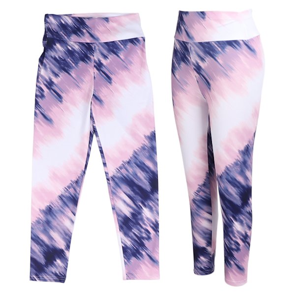 Stretch Yoga byxor Kvinnor Fritid Tvättbar Mjuk Fitness Höftlyft Kroppsformning Träning Leggings TightsM