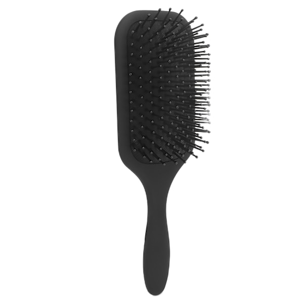 Hårbørste Detangling Styling Massasje Hodebunn Luftpute Kam for krøllete rett hår Svart