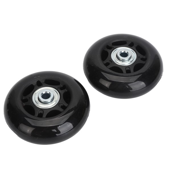 2 st hjul för resväskor, universella gummisvänghjul, lagerreparationssatser med installationsverktyg 68x24mm / 2,7x0,9in