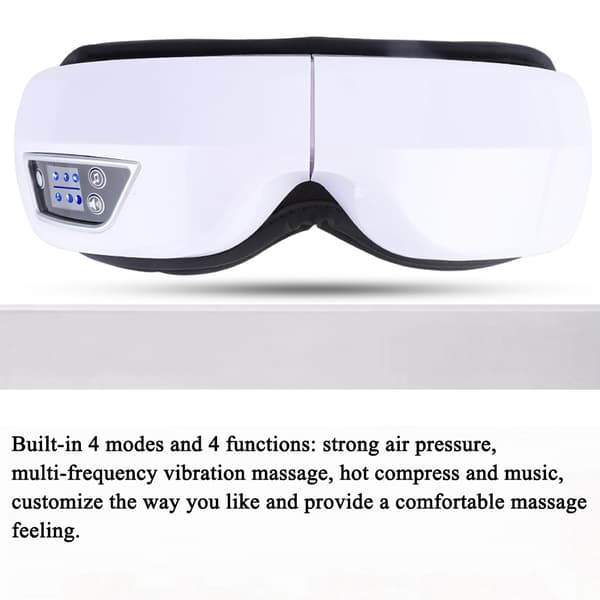 Ögonavslappningsterapi Massager Varm Kompress Lufttryck Vibration Musik Ögonmassager