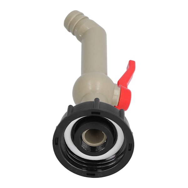 IBC Tank Kranadapter Vannslangekobling Hagetilbehør 45° 25mm Kran VVS-verktøy