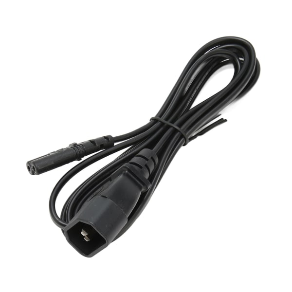 IEC320 C14 till C7 sladd hane till hona power för LCD-skärm Skrivare Digitalkamera 6,6 fot