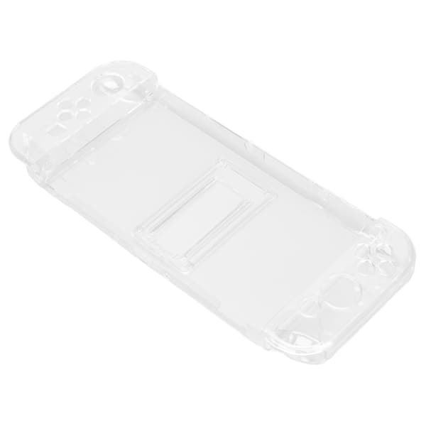 Spelkonsol Skyddsfodral PC Transparent Gamepad Skal med Justerbart Fäste för Switch OLED
