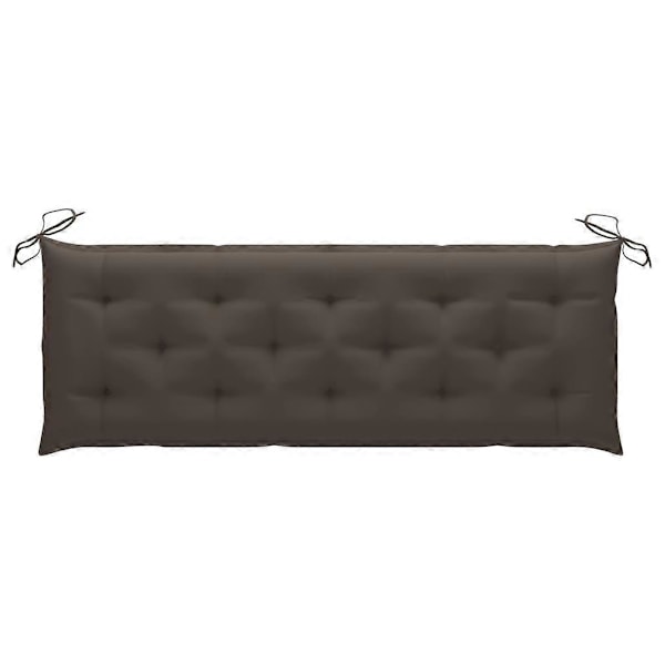 Puutarhapenkin Pehmuste Taupe 150x50x7cm Kangas