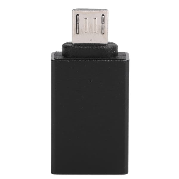 USB - Android-sovitin Micro OTG Muunninliitin Tiedonsiirto Latauslaite Musta