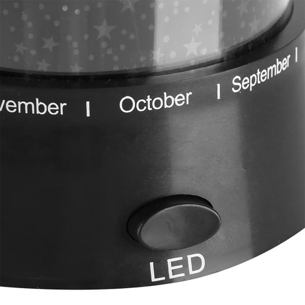 Romantisk LED-projektorlampa Sovrum Nattlampa Dekoration Barnpresent Stjärnmönster