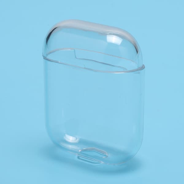 Mode Transparent Bluetooth Hörlurar Laddningsfodral Skyddsfodral för IOS-telefon
