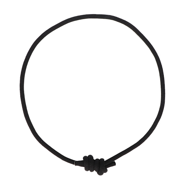 Klatrereb 1,2 m længde 6 mm diameter 12KN tilbehørssnor hjælpetov til udendørs sort