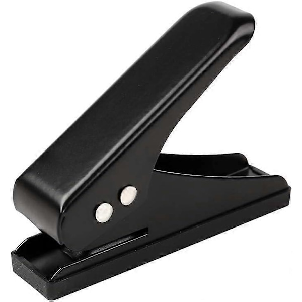 Lav Kraft 1-Huls Hultang, Enkelt Huls Hultang, Papir Hultang, 1/4-Tomme Hul, 12 Arks Kapacitet, Metal, Bl