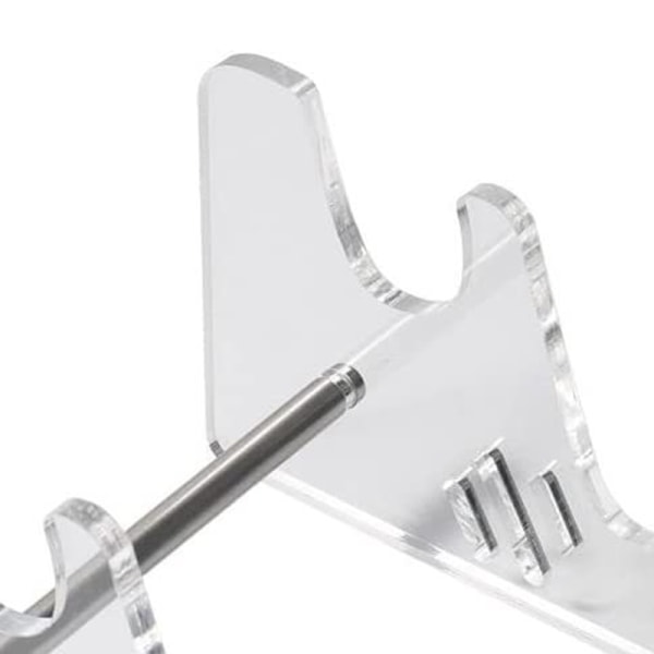 Tastatur Oppbevaringsstativ Avtakbart Klar Akryl Heving Tilt Mekanisk Tastatur Display Stand for Home 3 Layer