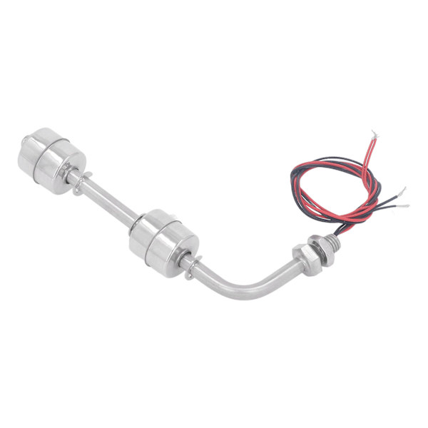 Vandstandssensor Rustfrit Stål Flydekontakt Controller til Poolpumpe Akvarium Dam AC DC 0~110V Længde 150mm