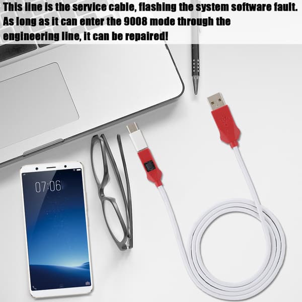 MIUI-insinöörilinja QUALCOMM 9008 MODE EDL Deep Flash -kaapeli huoltoa varten