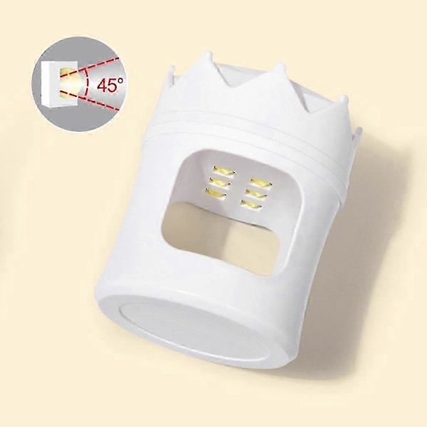 Neglelampe UV Lys Neglelak Gel Neglelys Neglelak Tørrer Neglekunst Værktøj