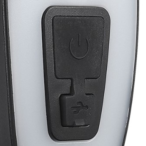 Polkupyörän takavalo USB-latauksella, takavalo, vilkkuvalo, 3 tilaa pyöräilyyn ja potkulautaan