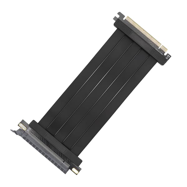 PCIE 4.0 X16 Forlænger 180 Grader 26GB/s 7,9 tommer Lang Guldbelagt GPU Forlængerkabel til RTX3090 RTX3080ti RTX3070
