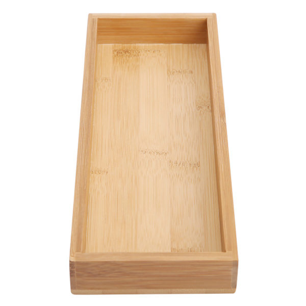 Serveringsbricka i massiv bambu i japansk stil Fruktte Frukostserveringsbricka (28*10,2*3 cm)