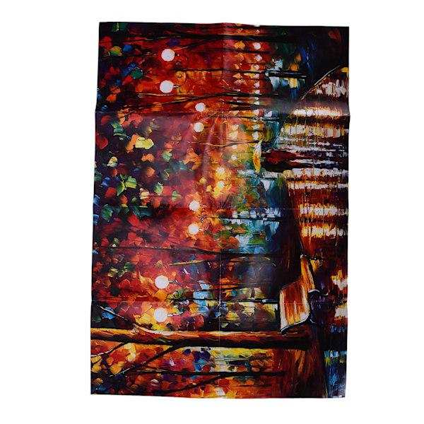 1000 st Pussel Kreativ Underhållning Stark Pussel Walking in The Rain Jigsaw Gift