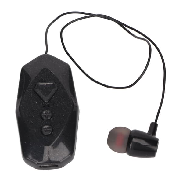 Trådløs øresnegl med klips, enkeltøre, lang batterilevetid, strømdisplay, kraveklips Bluetooth-headset til kontorbrug