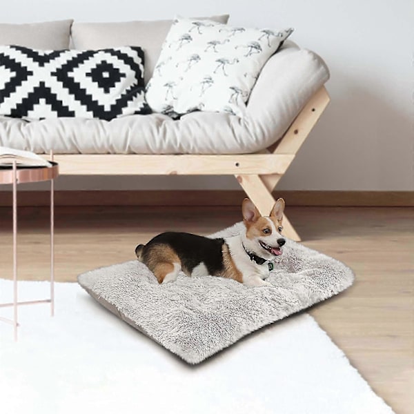 Komfortabel Hundegård Hundeseng Dyp Søvn Pv Seng Hvit