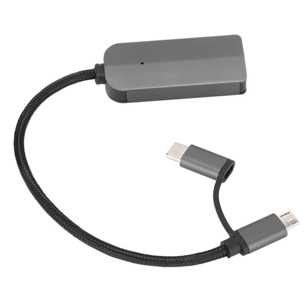 1080P Full HD 2 i 1 Telefonkabeladapter Smart Chip Design Hållbar Telefonkonverterare