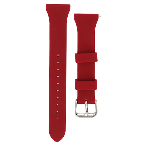 Reserve Sportsklokke Rem for Amazfit GTS 4 Hurtigutløsing Justerbar Silikon Klokke Rem for 20mm Brede Lugger Vinrød