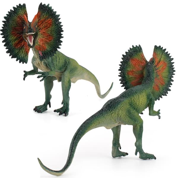 Dilophosaurus Dinosaur Actionfigur Dinosaur Simulationslegetøj Dinosaurpynt Gave til børn